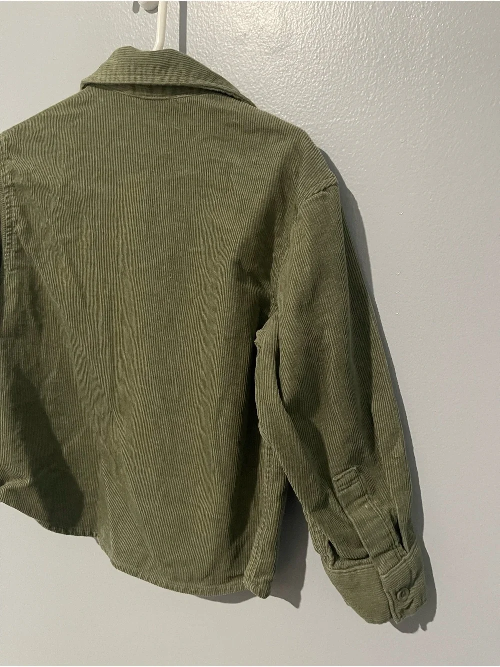 Olive Green Corduroy Shirt - H&M | 3T